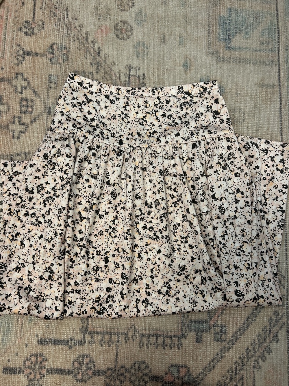 Anthropologie Saltwater Luxe Floral Printed Maxi Skirt
